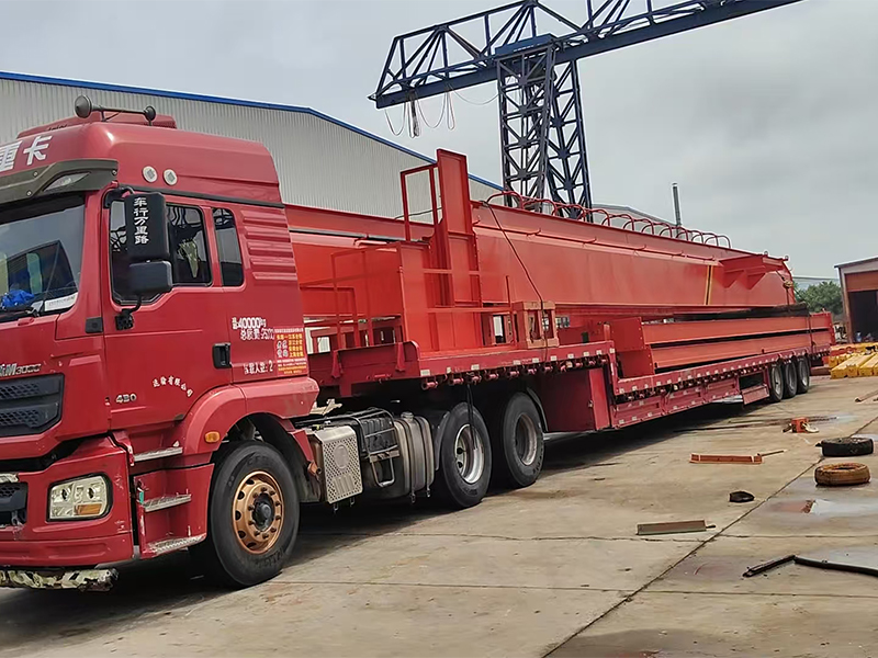 全包廂電動葫蘆門式起重機MHx5-29m 制作完成  裝完發(fā)車